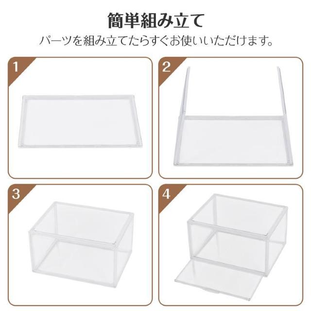 �V���[�Y�{�b�N�X 6�Z�b�g �N���A ���� ���[BOX ���ʔ� ���J�� �ςݏd�� �܂��� ���� ���֎��[ ���� �� �C���e���A/���C�t�� 