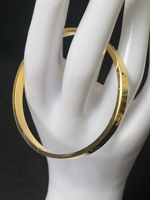 18KGP �S�[���h �r�X���`�[�t �o���O�� �u���X���b�g �� �� ���i��  �r����F��17cm ������ �u���X���b�g ��� �� �����A�N�Z�T���[/���v�� 