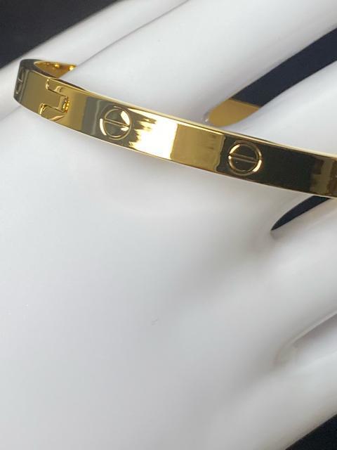 18KGP �S�[���h �r�X���`�[�t �o���O�� �u���X���b�g �� �� ���i��  �r����F��17cm ������ �u���X���b�g ��� �� �����A�N�Z�T���[/���v�� 