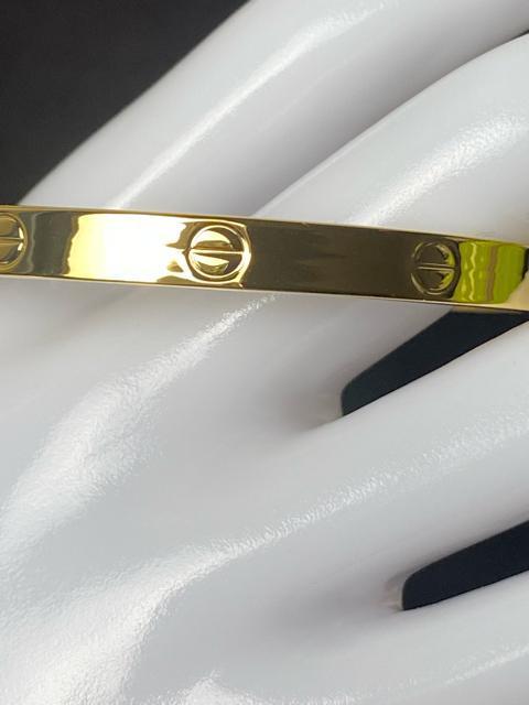 18KGP �S�[���h �r�X���`�[�t �o���O�� �u���X���b�g �� �� ���i��  �r����F��17cm ������ �u���X���b�g ��� �� �����A�N�Z�T���[/���v�� 