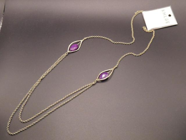 �V�i KHLOE COLLECTION�@�A���e�B�[�N�������O�`�F�[�� �l�b�N���X ���g�� ���B���e�[�W���@���B�N�g���A�� �S�V�b�N �� �����A�N�Z�T���[/���v�� 