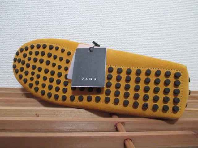 ☆ZARA/ザラ レザー ドライビングシューズ/デッキシューズ/メンズ/42(27cm)☆新品 < ブランド ☆ZARA/ザラ レザー ドライビングシューズ/デッキシューズ/メンズ/42(27cm)☆新品 < ブランドの