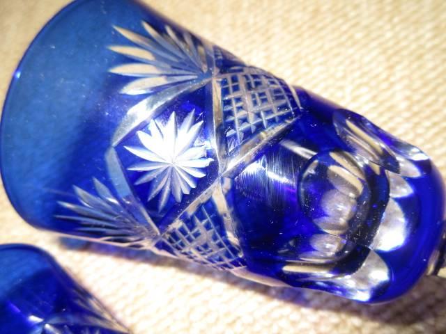 未使用☆切り子*ペアワイングラス*酒器*ガラス(ブルー系) < インテリア/ライフ  未使用☆切り子*ペアワイングラス*酒器*ガラス(ブルー系) < インテリア/ライフの