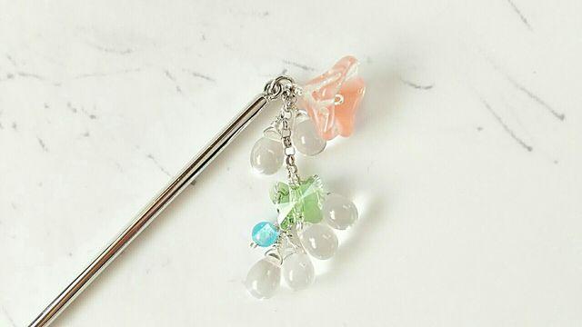 *花の雫のかんざし*SF*SV 19007 < 女性ファッション  *花の雫のかんざし*SF*SV 19007  < 女性ファッションの