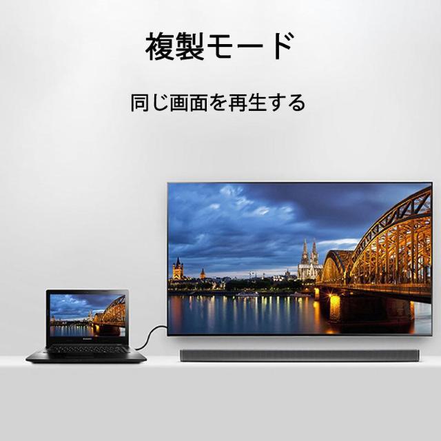 USB HDMI 変換ケーブル 黒色 USB 3.0 to HDMI メス V1.4 1080P フルHD  パソコン Mac < 家電/AV  USB HDMI 変換ケーブル 黒色 USB 3.0 to HDMI メス V1.4 1080P フルHD  パソコン Mac < 家電/AVの