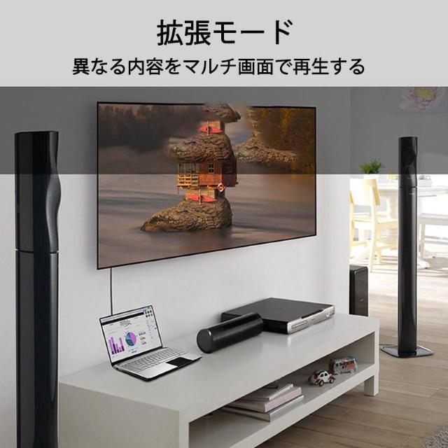 USB HDMI 変換ケーブル 黒色 USB 3.0 to HDMI メス V1.4 1080P フルHD  パソコン Mac < 家電/AV  USB HDMI 変換ケーブル 黒色 USB 3.0 to HDMI メス V1.4 1080P フルHD  パソコン Mac < 家電/AVの