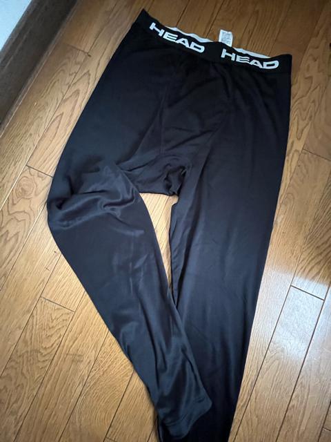 LLサイズ!高貴紳士的!ブランド品!HEAD!暖か!裏起毛!前閉じ!ブラック色!ロングタイツ!レギンス!新品!大きいサイズ! < 男性ファッション  LLサイズ!高貴紳士的!ブランド品!HEAD!暖か!裏起毛!前閉じ!ブラック色!ロングタイツ!レギンス!新品!大きいサイズ!  < 男性ファッションの