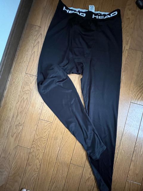 LLサイズ!高貴紳士的!ブランド品!HEAD!暖か!裏起毛!前閉じ!ブラック色!ロングタイツ!レギンス!新品!大きいサイズ! < 男性ファッション  LLサイズ!高貴紳士的!ブランド品!HEAD!暖か!裏起毛!前閉じ!ブラック色!ロングタイツ!レギンス!新品!大きいサイズ! < 男性ファッションの