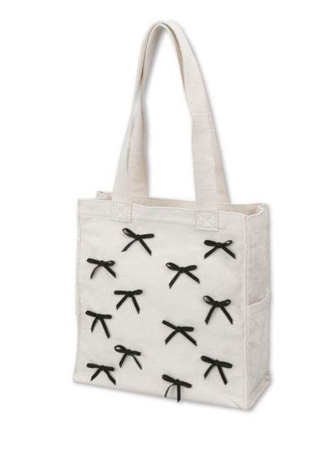 しまむら★ 辻ちゃんコラボ  リボントートバッグ(ホワイト) < ブランド  しまむら★ 辻ちゃんコラボ  リボントートバッグ(ホワイト) < ブランドの