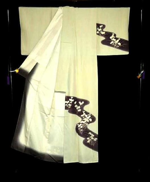 【最高級】金彩 流水 菊 竹 楓 付下げ 身丈158.5cm 裄丈63cm T3441 < 女性ファッション  【最高級】金彩 流水 菊 竹 楓 付下げ 身丈158.5cm 裄丈63cm T3441 < 女性ファッションの