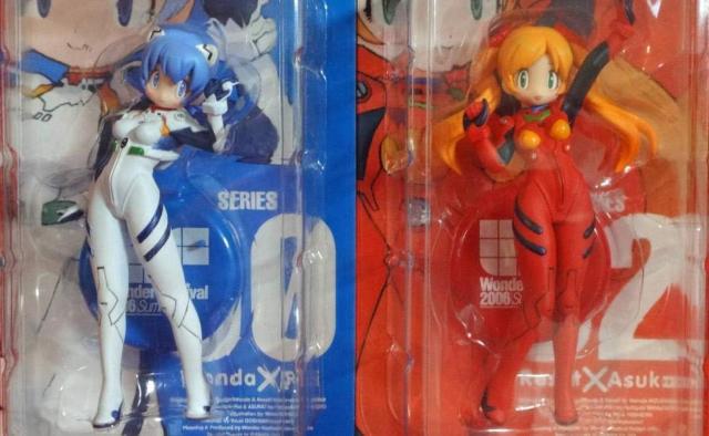 2006夏WF限定 吉崎観音xエヴァンゲリオン コラボ品 綾波レイ アスカ ●新品未開封美品 < アニメ/コミック/キャラクター  2006夏WF限定 吉崎観音xエヴァンゲリオン コラボ品 綾波レイ アスカ ●新品未開封美品 < アニメ/コミック/キャラクターの