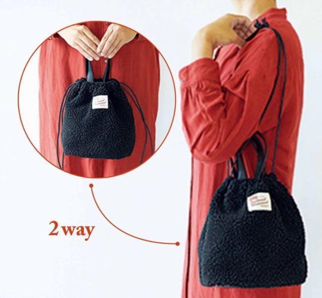 �����l���G���t�^�� �g���f�B�V���i���E�F�U�[�E�F�A�����R���R���킢��2way�{�A�o�b�O