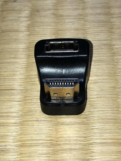 新品!HMDI 270度U字型アダプター < 家電/AV  新品!HMDI 270度U字型アダプター < 家電/AVの