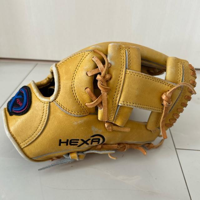 内野手用 HEXA SPORTS 軟式 グローブ 野球 右投げ ヘキサ国産グラブ < レジャー/スポーツ  内野手用 HEXA SPORTS 軟式 グローブ 野球 右投げ ヘキサ国産グラブ  < レジャー/スポーツの