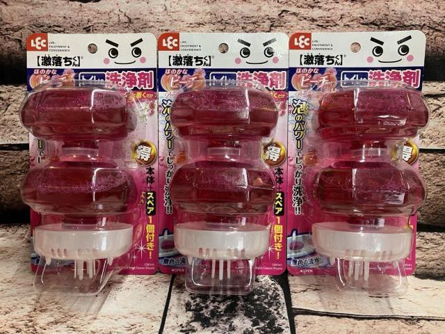 送料無料!『激落ち君6個組』泡のパワーでしっかり洗浄【レック】トイレの洗浄剤(ピーチの香り) < インテリア/ライフ 送料無料!『激落ち君6個組』泡のパワーでしっかり洗浄【レック】トイレの洗浄剤(ピーチの香り) < インテリア/ライフの