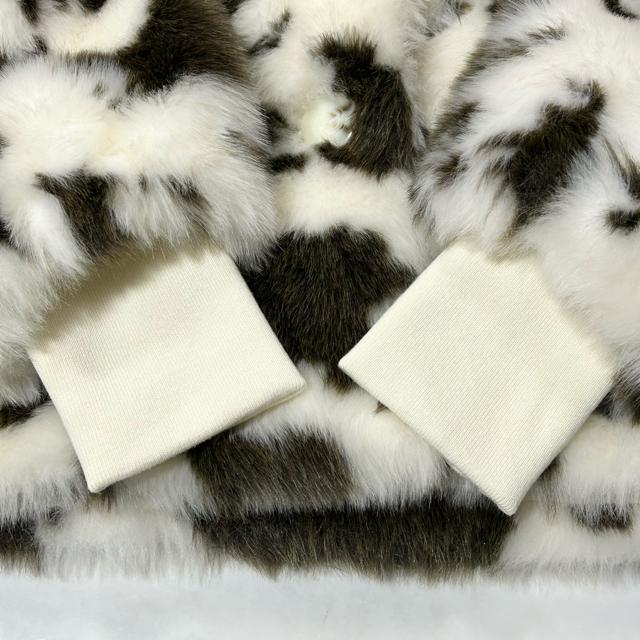 美品 LILY BROWN リリーブラウン 袖リブ付きファーコート アニマル < ブランド  美品 LILY BROWN リリーブラウン 袖リブ付きファーコート アニマル < ブランドの