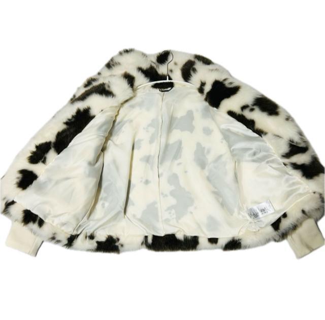 美品 LILY BROWN リリーブラウン 袖リブ付きファーコート アニマル < ブランド  美品 LILY BROWN リリーブラウン 袖リブ付きファーコート アニマル < ブランドの