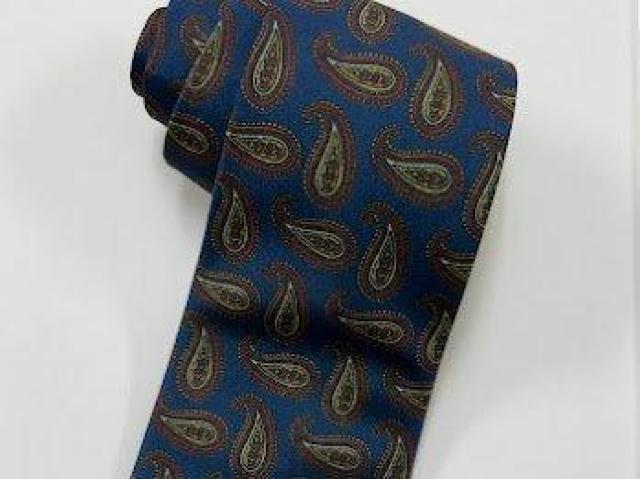ネクタイ メンズ カジュアル オシャレ ビジネス パーティペイズリー ネイビー+レッド < 男性ファッション ネクタイ メンズ カジュアル オシャレ ビジネス パーティペイズリー ネイビー+レッド < 男性ファッションの