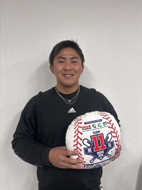 #10 薮 怜汰選手 直筆サイン入り 11号ホームランクッション < レジャー/スポーツ #10 薮 怜汰選手 直筆サイン入り 11号ホームランクッション < レジャー/スポーツの