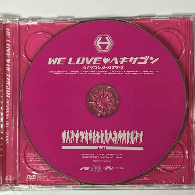 �w�L�T�S���I�[���X�^�[�Y / WE LOVE�E�w�L�T�S�� �mCD+DVD�n �� CD/DVD/�r�f�I�� 