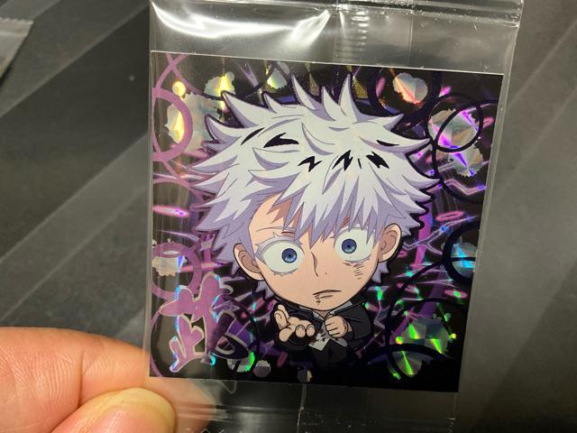 呪術廻戦ゼロ 呪術廻戦0 にふぉるめシールウエハース 五条先生 逆さのきょしきむらさき 覚醒 レア < ホビー 呪術廻戦ゼロ 呪術廻戦0 にふぉるめシールウエハース 五条先生 逆さのきょしきむらさき 覚醒 レア < ホビーの