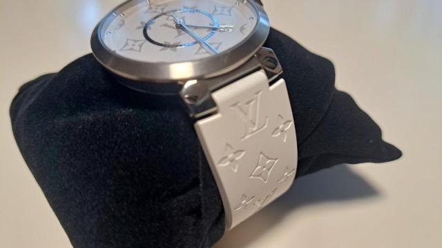 ☆LOUIS VUITTON ルイヴィトン マイ LV タンブール モノグラム 時計 腕時計/ホワイト/メンズ☆美品 < ブランド ☆LOUIS VUITTON ルイヴィトン マイ LV タンブール モノグラム 時計 腕時計/ホワイト/メンズ☆美品 < ブランドの