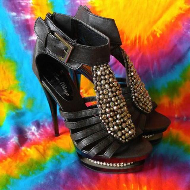 超Sexy(o´▽`o)キラキラッ!厚底ピンヒールサンダル■女王様♪ < 女性ファッション  超Sexy(o´▽`o)キラキラッ!厚底ピンヒールサンダル■女王様♪ < 女性ファッションの