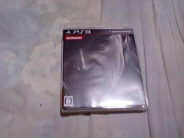 【PS3】メタルギアソリッド4 ガンズオブバトリオット < ゲーム本体/ソフト  【PS3】メタルギアソリッド4 ガンズオブバトリオット  < ゲーム本体/ソフトの