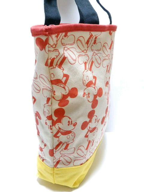 《New》ミッキーマウス/レトロ★通勤.通学のサブバッグに…帆布*トートバッグ < 女性ファッション  《New》ミッキーマウス/レトロ★通勤.通学のサブバッグに…帆布*トートバッグ < 女性ファッションの