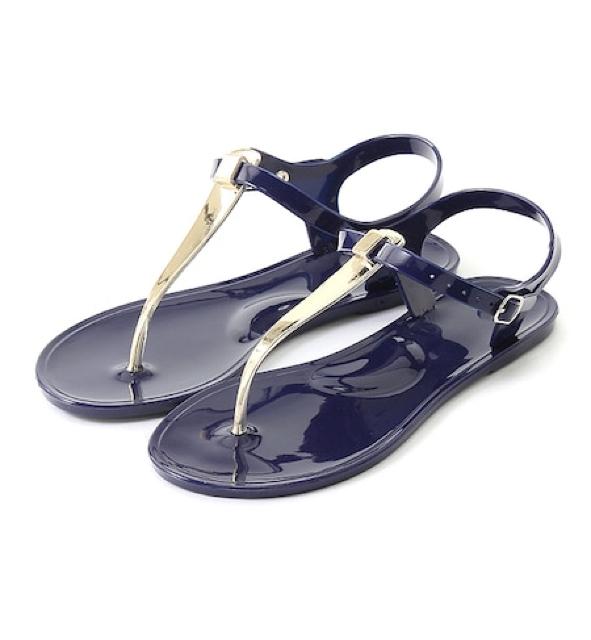 送料無料●軽量・歩きやすい●定価3,300円●ゴールドメタルサンダル●三愛水着楽園●S 22cm 22.5cm●ネイビー×ゴールド < 女性ファッション  送料無料●軽量・歩きやすい●定価3,300円●ゴールドメタルサンダル●三愛水着楽園●S 22cm 22.5cm●ネイビー×ゴールド < 女性ファッションの