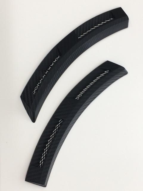 ダミーダクト 汎用 カーボン調 ワイド フェンダー モール < 自動車/バイク ダミーダクト 汎用 カーボン調 ワイド フェンダー モール < 自動車/バイク