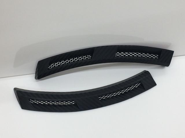 ダミーダクト 汎用 カーボン調 ワイド フェンダー モール < 自動車/バイク ダミーダクト 汎用 カーボン調 ワイド フェンダー モール < 自動車/バイク