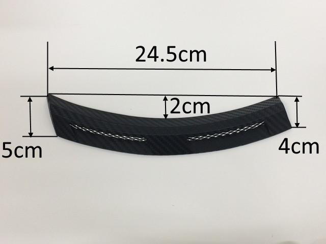 ダミーダクト 汎用 カーボン調 ワイド フェンダー モール < 自動車/バイク ダミーダクト 汎用 カーボン調 ワイド フェンダー モール < 自動車/バイク