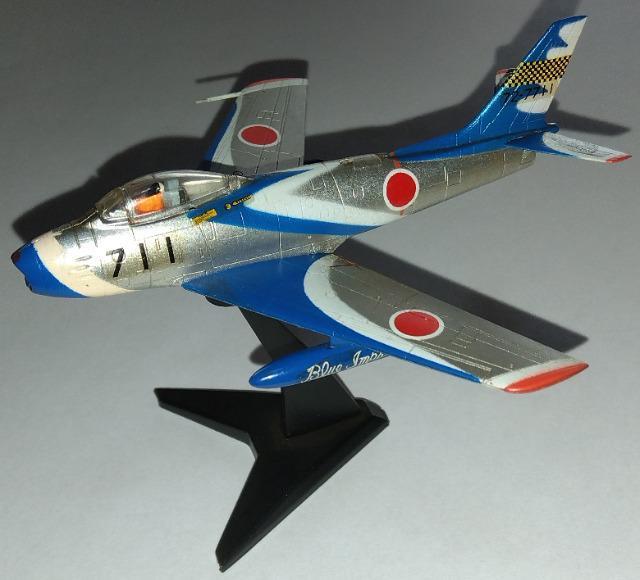 エフトイズ「あの日のブルーインパルス」F86Fセイバー初期塗装仕様(初版)完成品 < ホビー  エフトイズ「あの日のブルーインパルス」F86Fセイバー初期塗装仕様(初版)完成品  < ホビーの