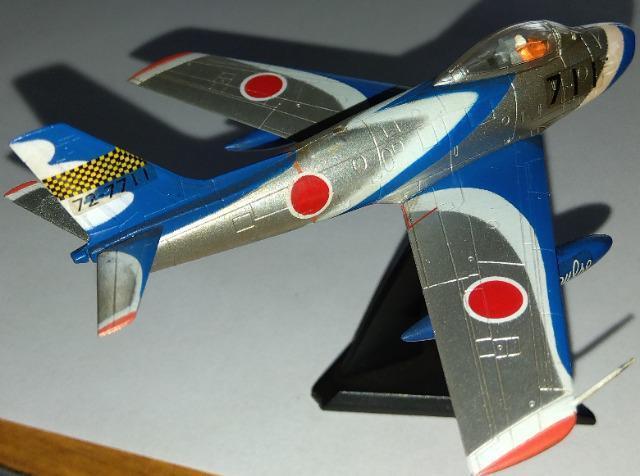エフトイズ「あの日のブルーインパルス」F86Fセイバー初期塗装仕様(初版)完成品 < ホビー  エフトイズ「あの日のブルーインパルス」F86Fセイバー初期塗装仕様(初版)完成品 < ホビーの