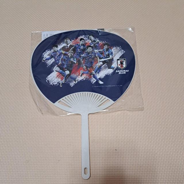 サッカーSAMURAIBLUEのうちわ < レジャー/スポーツ  サッカーSAMURAIBLUEのうちわ  < レジャー/スポーツの
