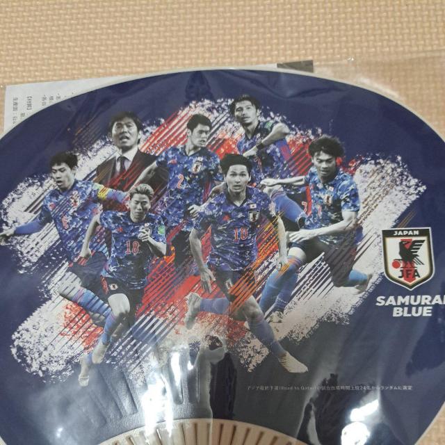 サッカーSAMURAIBLUEのうちわ < レジャー/スポーツ  サッカーSAMURAIBLUEのうちわ < レジャー/スポーツの