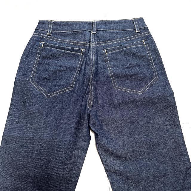 【美品】2WAYクロップド ストレートデニム/BURBERRY BLUE LABEL/サイズS < 女性ファッション  【美品】2WAYクロップド ストレートデニム/BURBERRY BLUE LABEL/サイズS < 女性ファッションの