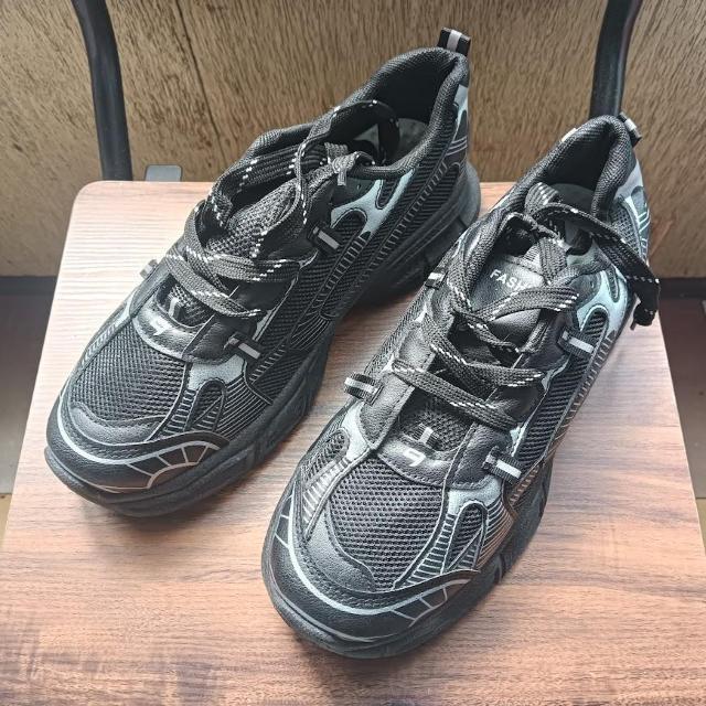 新品 25.5cm メンズ スニーカー ブラック シューズ 靴 41 おしゃれ < 男性ファッション  新品 25.5cm メンズ スニーカー ブラック シューズ 靴 41 おしゃれ  < 男性ファッションの