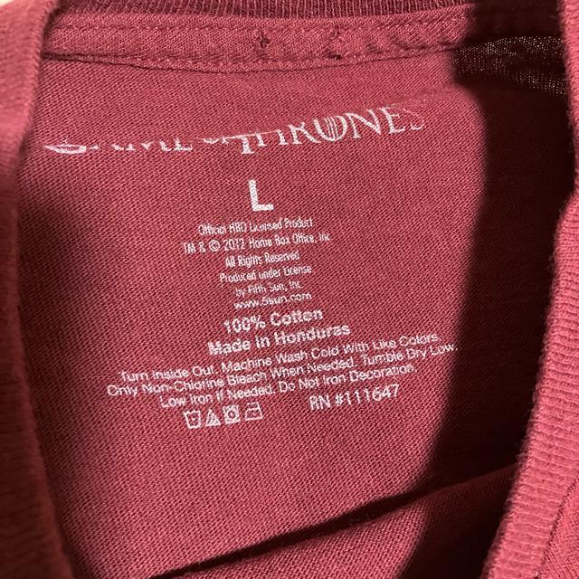 【GAME OF THRONES / ゲームオブスローンズ】 半袖Tシャツ L 古着卸USA 直輸入 < 男性ファッション 【GAME OF THRONES / ゲームオブスローンズ】 半袖Tシャツ L 古着卸USA 直輸入 < 男性ファッションの