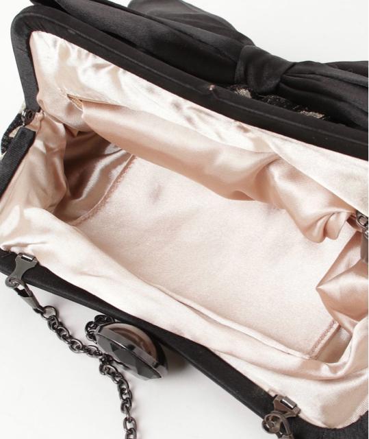 NOJESS リボンブローチ付き ドット柄 ハンドバッグ < 女性ファッション NOJESS リボンブローチ付き ドット柄 ハンドバッグ < 女性ファッションの