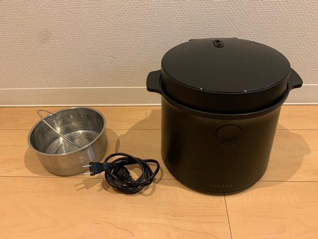 LOCABO 糖質カット炊飯器 ブラック JM-C20E-B < 家電/AV  LOCABO 糖質カット炊飯器 ブラック JM-C20E-B  < 家電/AVの