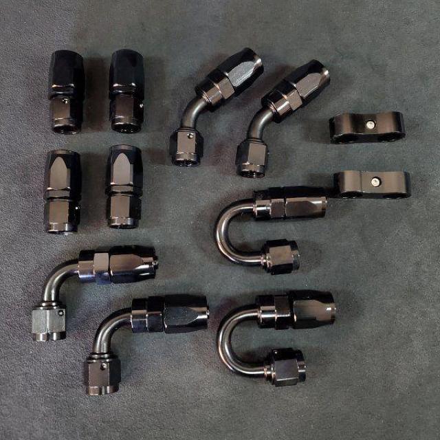 オイルクーラー メッシュホースセット AN6 5m フィッティング 10 < 自動車/バイク オイルクーラー メッシュホースセット AN6 5m フィッティング 10 < 自動車/バイク