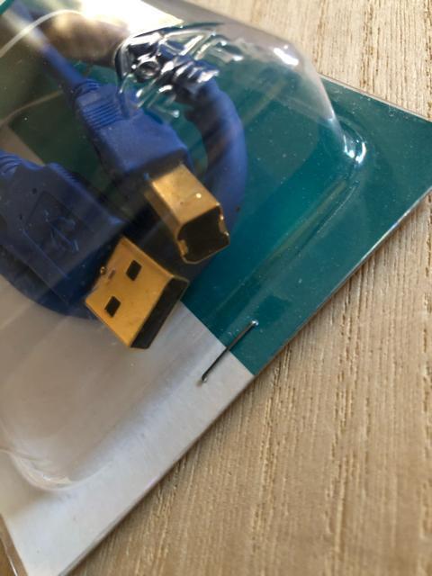 �y�V�i�@���J���zUSB�P�[�u�� 1m Ver2.0 �@��̐ڑ� �� PC�{��/���Ӌ@��� 