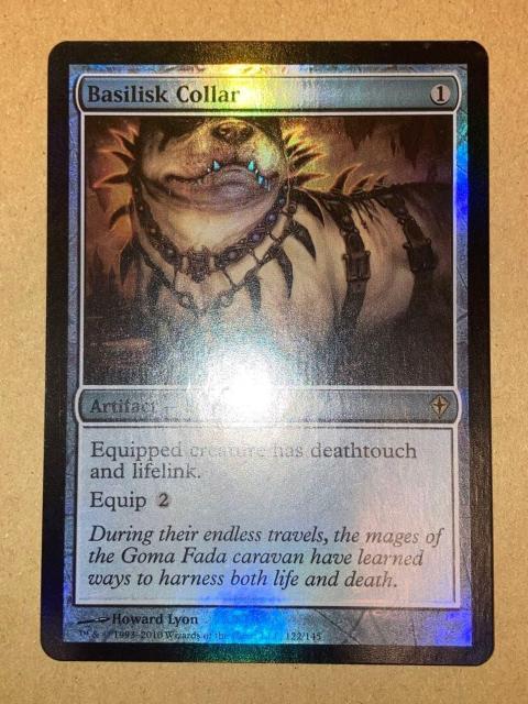 MTG WWK バジリスクの首輪 英語 Foil 1枚 < トレーディングカード MTG WWK バジリスクの首輪 英語 Foil 1枚 < トレーディングカードの