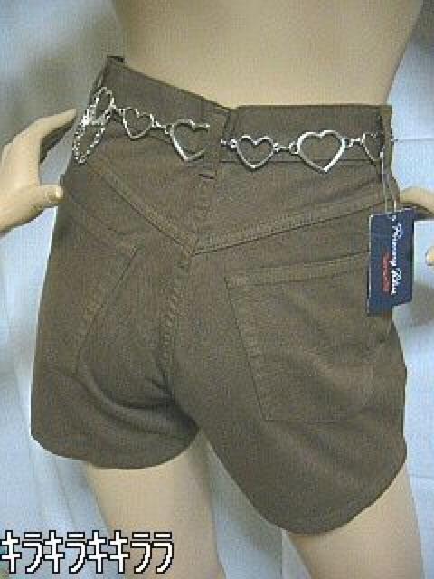 《New》美脚・美尻★カラーデニム*ショーパン<ブラウンw63> < 女性ファッション  《New》美脚・美尻★カラーデニム*ショーパン<ブラウンw63> < 女性ファッションの