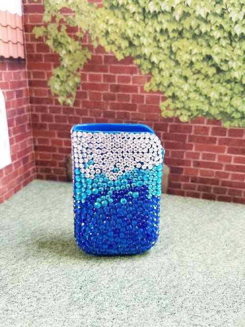 A IQOSアイコスケースラインストーンデコ青 < 女性アクセサリー/時計 A IQOSアイコスケースラインストーンデコ青 < 女性アクセサリー/時計の