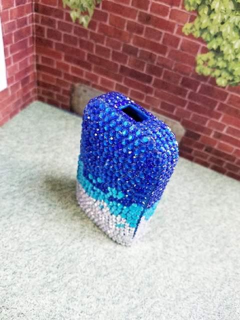 A IQOSアイコスケースラインストーンデコ青 < 女性アクセサリー/時計 A IQOSアイコスケースラインストーンデコ青 < 女性アクセサリー/時計の