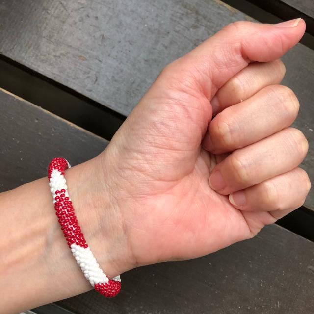 グラスビーズブレスレット*35 ハンドメイド・ネパール < 女性アクセサリー/時計 グラスビーズブレスレット*35 ハンドメイド・ネパール < 女性アクセサリー/時計の