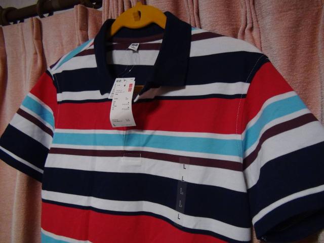 ユニクロのシマシマのポロシャツ(L)新品タグ付き!。 < 男性ファッション ユニクロのシマシマのポロシャツ(L)新品タグ付き!。 < 男性ファッションの